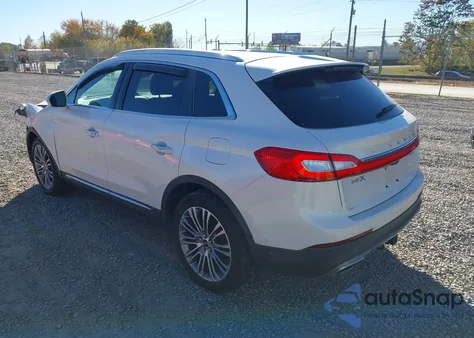 2016 Lincoln Mkx Reserve from USA, damaged, VIN 2LMTJ8LR3GBL66952